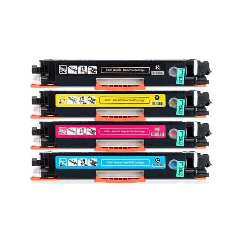 1 set refillable toner cartridges CE310A-CE313A for hp LaserJet CP1025 for hp cp 1025 cp1025nw MFP m175a M275 m175nw printer