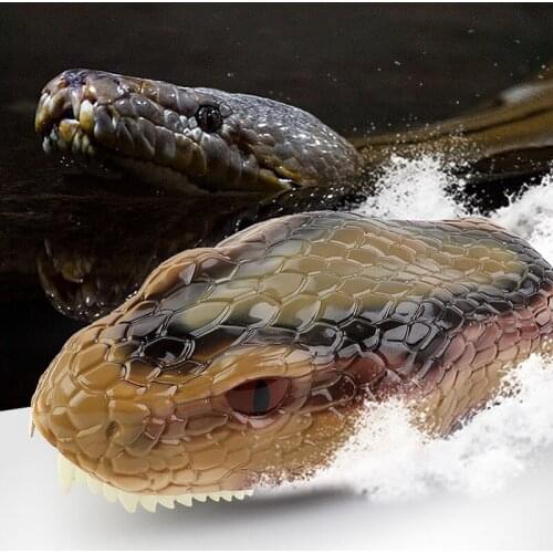 2.4G Remote Control boat RC Snake Boats Electric Animal Ship Speedboat Simulation Summer Water Spoof Model Toys for Children