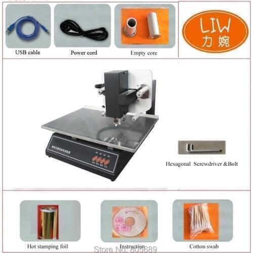 3050A Audley digital Hot gold foil printer Stamping machine leather