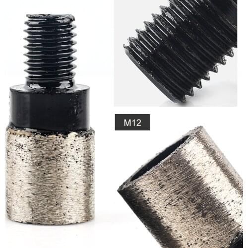 Diamond 1 inch 20 mm M12 arbor wizard bits for granite, marble and engineered stone