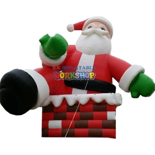 13m high large inflatable Santa Claus model