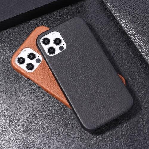 Real Leather Cover Coque cowhide For iPhone 11 Pro X XR XS Max 7 8 6 6s Plus SE 2 2020 12 Mini Phone Cover
