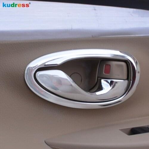 For Toyota Yaris XP150 Hatchback 5-door 2014-2015 Interior mouldings Door Handle Cover door handle bowl cup trim insert 8 PCS