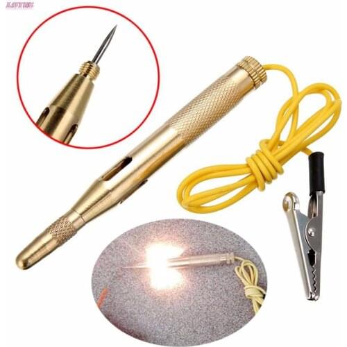 Auto Truck Motorcycle Testing Tools Electrical Tester Car Light Lamp Voltage Test Pen Pencil 1pc 2 Colors