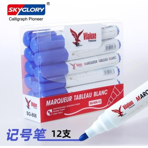 12 pcs/lot Marker Large Capacity Thick Pen Extra Large Watercolor Pen Indelible Express Logistics Special Carton Mark