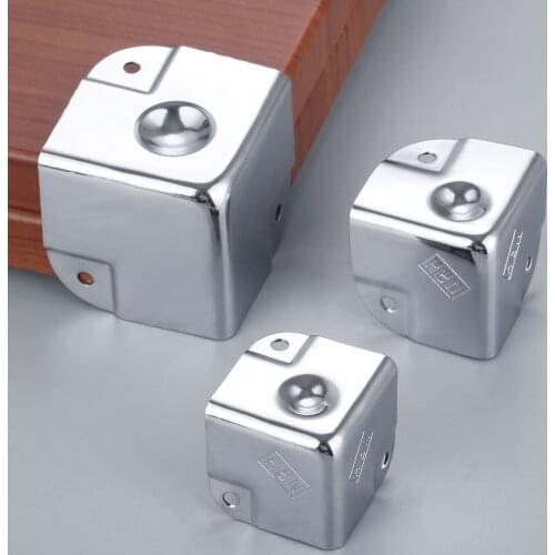 1Pc Metal Aviation Corner Brackets Toolbox Trunk Box Case Angle Brace Protector Covers Furniture Hardware Fittings 35/40/50mm