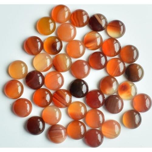 2020 fashion high quality natural red onyx round shape CAB CABOCHON stones beads 12mm wholesale 50pcs/lot free shipping