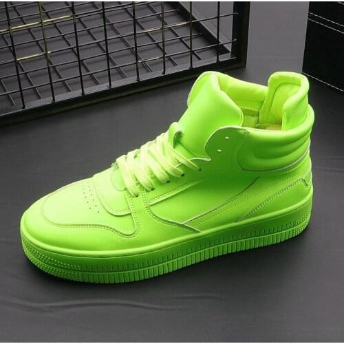 CuddlyIIPanda Men Fashion Casual Ankle Boots Spring Autumn Luxury Designer Youth Trending Thick Bottom Breathable Sneakers