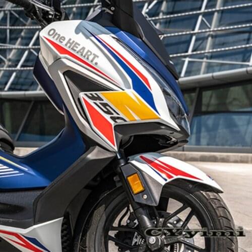 Motorcycle Decals Decoration Fuel Tank Body Protection Sticker For Honda Forza NSS 350