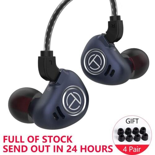 TRN V90 1DD+4BA Hybrid Driver In Ear Earphone HIFI Monitor Running Sport Earphone with 2PIN Detachable TRN V90 BA5 VX M10 STM