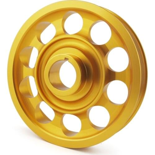 New Light Weight Aluminum Crankshaft Crank Pulley fits for Honda Civic FD2 FD2R 2.0 K20A