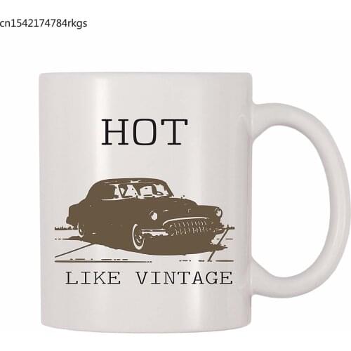 Hot Like Vintage Cars Mug (11 oz)