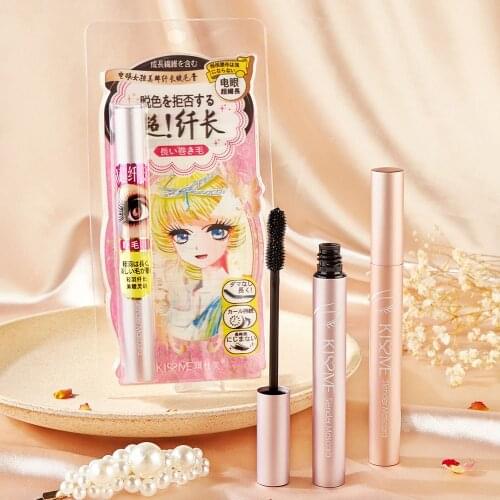 4D Smudge-proof Mascara Waterproof Eyelash Fiber Black Ink Rimel Curling Eye Lash lengthening Makeup Extension Volume Mascara