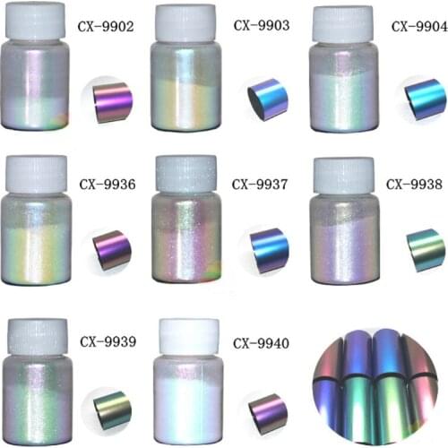 Mirror Chameleons Pigment Pearlescent Epoxy Resin Glitter Magic Discolored Powder Resin Colorant Jewelry Making Tools