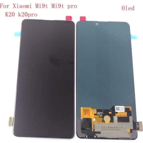 Oled For xiaomi mi9t mi9t pro lcd screen digitizer touch glass full set redmi k20 k20pro M1903F10G
