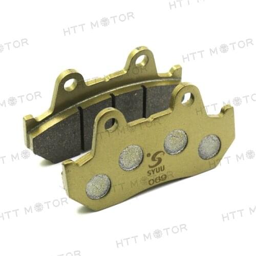 Aftermarket free shipping motorcycle parts Disc Brake Pad Set For HONDA-FA69 1983 GL1100 Gold Wing 1988 VT800C Shadow 1990 GB500