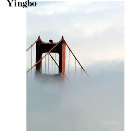 5D DIY Diamond painting San Francisco Bridge Diamond embroidery Mosaic cross stitch kit Full Square round Drill home decoration