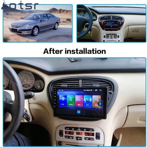 Android 10 64GB Car DVD player GPS Navigation For Peugeot 607 2002-2008 Car Auto Radio Stereo Multimedia Player Screen HeadUnit