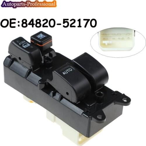 Car accessories Master Power Window Switch 84820-52170 8482052170 84820-08020 For T oyota Sienna Yaris Verso 1999-2005