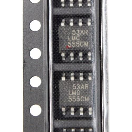 Free shipping original 50PCS LMC555 LMC555CM LMC555CMX SOP-8