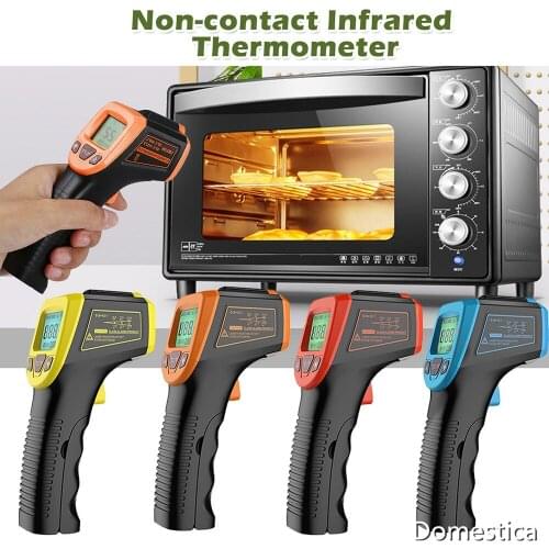 Digital Infrared Thermometer Non-Contact Digital Pyrometer Laser Thermometer-50 ~ 600℃ (-58~1112℉) Temperature Gun For Industry