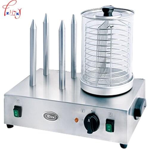 Home Commercial Grilled Sausage Machine electric hot grilled hot dog sausage machine use for Grilled insulation and display