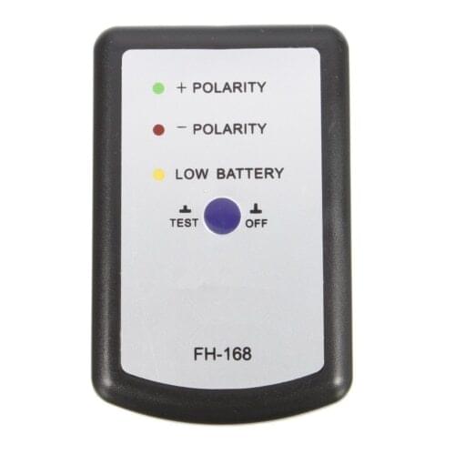 Black Speaker Polarity Tester Ph Phase Meter/phasemeter For Auto Car