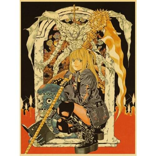 Landscape Classic Anime Series Death Note Printed Canvas 11CT Cross-Stitch Patterns Embroidery DMC Threads Promotions