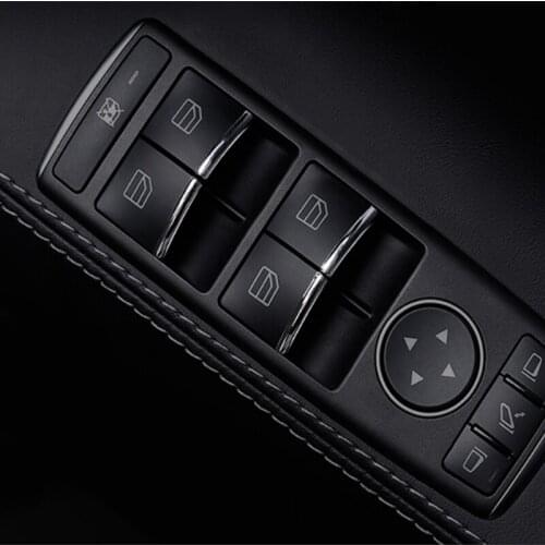 Car window shift Button door Button trim For Tesla Model S Model X Car Accessories