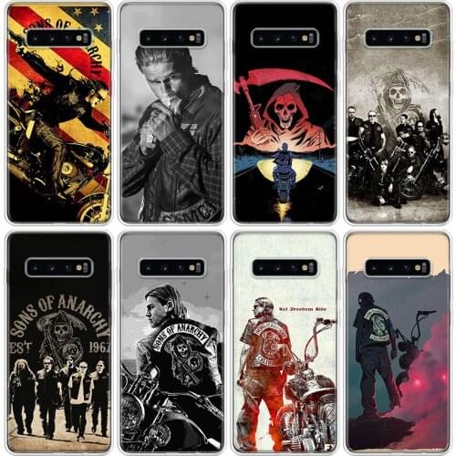 American TV Sons of Anarchy Phone Case For Samsung Galaxy S20 FE Ultra S10 S21 Note 10 9 8 S9 S8 Plus Lite S7 J4 J6 Cover Coque