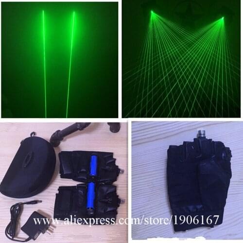 New Arrived Christmas Laser Gloves Green Laserman Gloves For Stage Laser Show Halloween Party Free Shipping