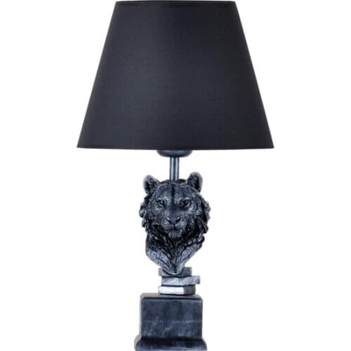 New Modern Design Lion Lampshade Silver Gray Lampshade