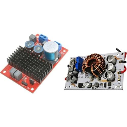 DC 12V-24V TPA3116 Mono Channel Digital Power Audio Amplifier Board & Dc-Dc Boost Converter Adjustable Power Module