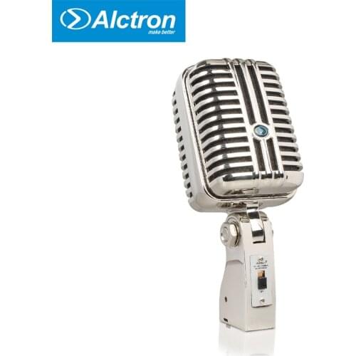 Original Alctron DK1000 Classic Retro Dynamic Vocal Microphone live Performance Studio Recording Metal Vintage Microphone