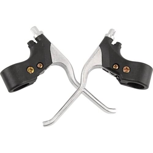 Alloy 22mm Right Dual Twin Left Handle Brake Levers For 47cc 49cc Mini Moto Pocket Dirt Bike
