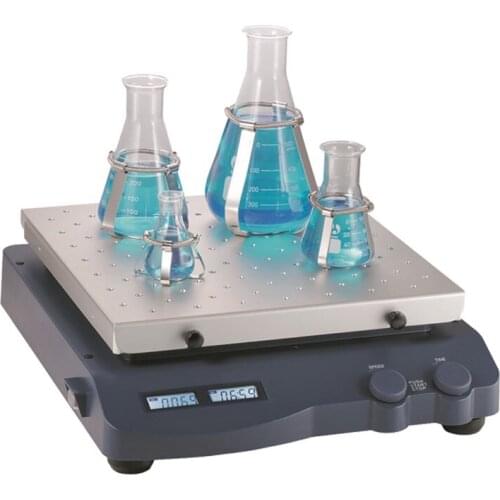 SK-L330-Pro Laboratory LCD Digital Linear Shaker Machine With Universal Attachment Speed Range 10-350rpm Brushless DC Motor