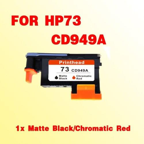 Compatible for hp73 printhead CD949A Matte Black/Chromatic Red print head Designjet Z2100 Z5200 Z3100