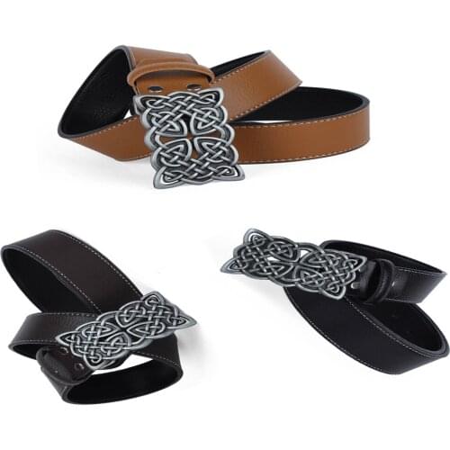 Vintage Belt Strap Western Cowboy Rectangular Buckle Adjustable