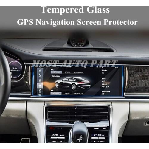 Tempered Glass GPS Navigation Screen Protector For Porsche Panamera 2017-2018 Car accesories interior Car decoration