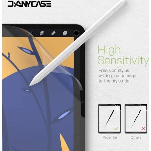 Paper Like Screen Protector Film Matte PET Painting Write For Apple iPad 2018 9.7 Air 2 3 4 10.5 10.9 2020 Pro 11 10.2 7th Gen