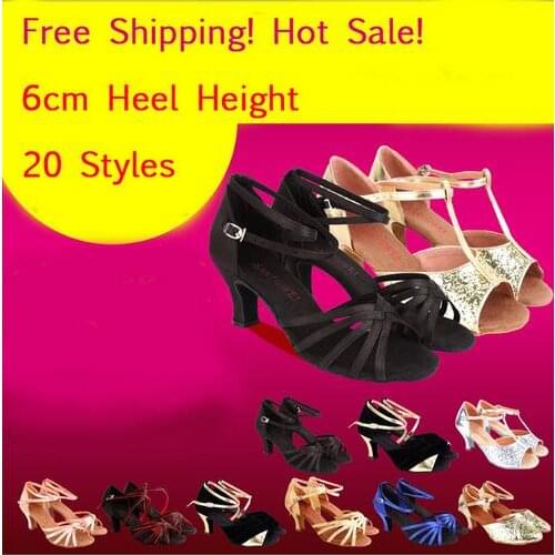 Latin Dance Shoes Salsa Shoes Tango Ballroom Dancing Shoes For Women Girls High Quality Shoes On Sale