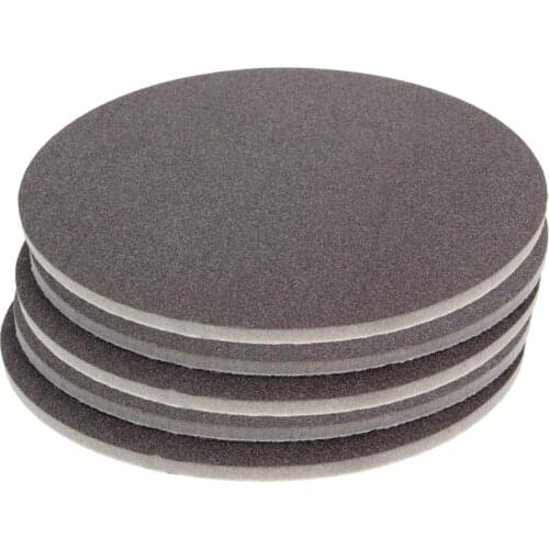 2~5pcs 6inch Round Flocking Sponge Sanding Disc Sandpaper Hook and Loop Soft Cushion Interface Buffer Pad Polishing and Grinding