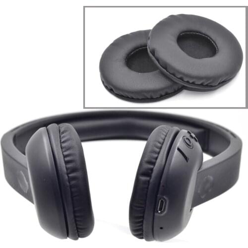 2Pcs Replacement Earpads Foam Ear Pads Pillow Cushion Cover Cups Repair Parts for Skullcandy Uproar Wireless Headset Headphone