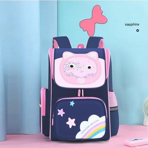 Kids Cartoon School Bags Children Backpacks Waterproof Nylon Girl Orthopedic School Bag Printing Backpacks Book Bag Mochilas