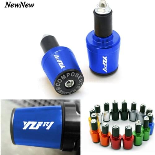 For Yamaha YZF R1 R1M/R1S YZFR1 YZF-R1 7/8"22MM Motorcycle Accessories Universal Handlebar Grips Handle Bar Grip End Cap Plugs