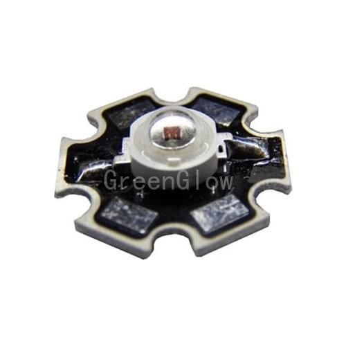 20X 1W/3W high power deep red Epistar 42mil 730nm iInfrared LED with star board for plant grow led free shipping