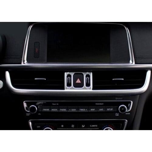 2016 2017 for Kia Optima K5 Interior Dashboard Middle Console Air Vent Cover 1 Piece
