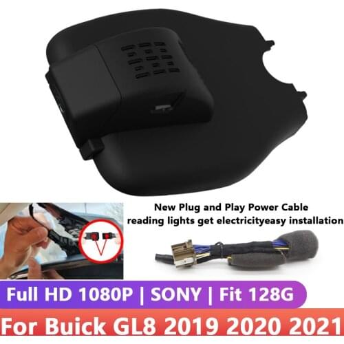 Easy to install Car Wifi DVR Dash Cam Digital Video Recorder APP Control high quality Full HD 1080P For Buick GL8 2019 2020 2021
