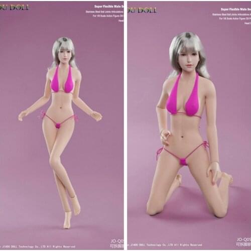 Best Sell Scale 1/6 Little Breast Young Girl Body Suntan/Pale/Tan Skin Rubber Figure Doll 3 COLORS Available For Collection