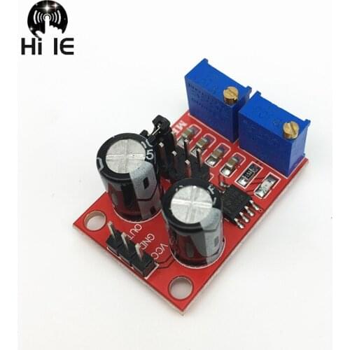 NE555 Pulse Frequency Duty Cycle Adjustable Module Square Wave Signal Generator Stepper Motor Driver Board
